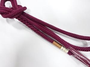 未使用品　正絹　手組帯締め